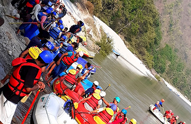rafting